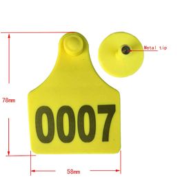 sell animal cattle ear tag,laser ear tag,cow ear tag,material SGS certificate,high78*width 58mm supplier