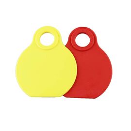 animal cattle neck tag certificate,laser ear tag,80*65mm,hole 16mm supplier