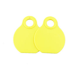 animal cattle neck tag certificate,laser ear tag,80*65mm,hole 16mm supplier
