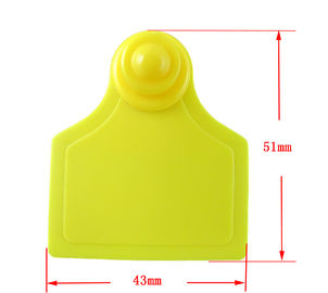 sell animal pig ear tag ,sheep ear tag,high51*with 43mm supplier