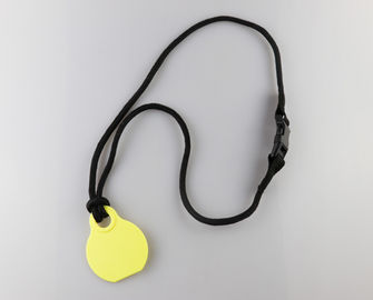 cattle neck tag,cow ear tag,cattle ID tag,with rope and lock，plastic TPU material,80*65mm,yellow,pink,light blue color supplier