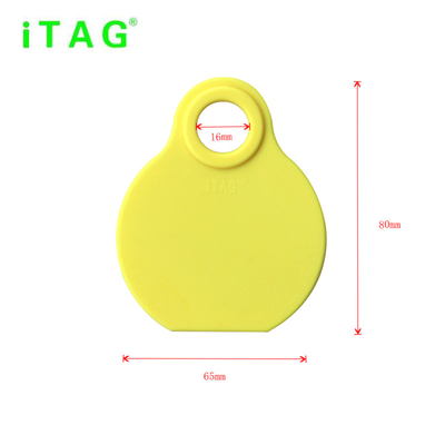 animal cattle neck tag certificate,laser ear tag,80*65mm,hole 16mm supplier
