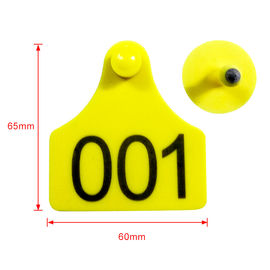 cow ear tags,65*60mm supplier