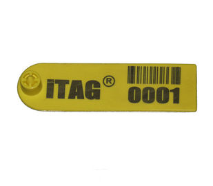 RFID sheep cattle ear tag,RFID ear tag,UHF ear tag,96*27mm,barcode ear tag,plastic TPU,with laser printing number supplier