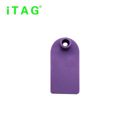 RFID sheep ear tag,60*30mm easy to tracking,UHF read and write data in clip Alien H3,chicken ear tag,8 colors supplier