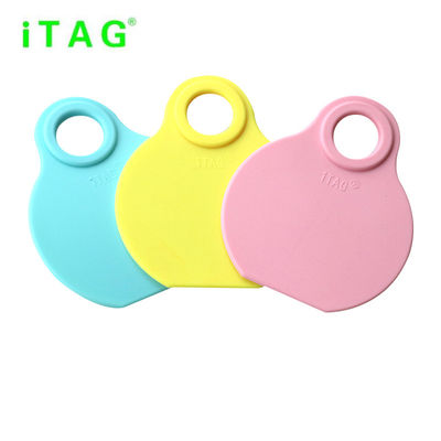 cattle neck tag,cow ear tag,cattle ID tag,with rope and lock，plastic TPU material,80*65mm,yellow,pink,light blue color supplier
