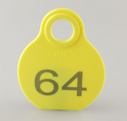 cattle neck tag,cow ear tag,cattle ID tag,with rope and lock，plastic TPU material,80*65mm,yellow,pink,light blue color supplier